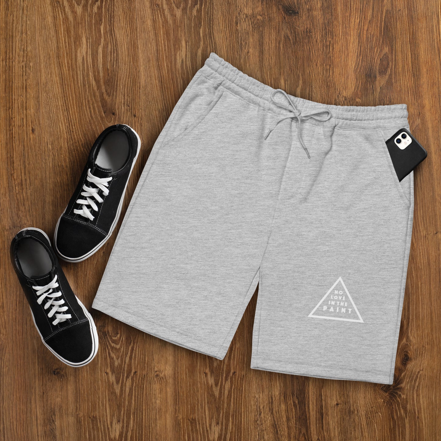 NOLOVEINTHEPAINT Fleece shorts