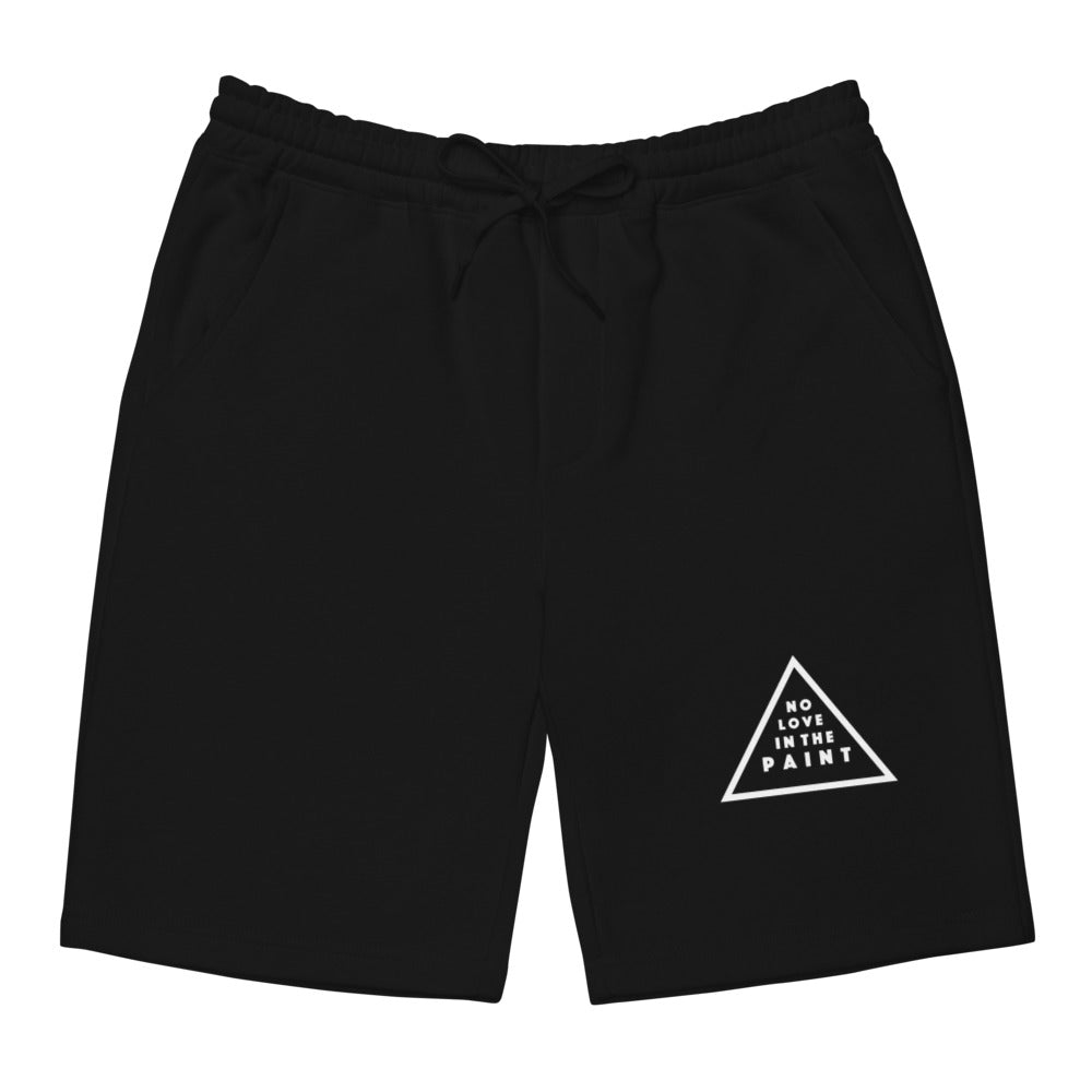 NOLOVEINTHEPAINT Fleece shorts