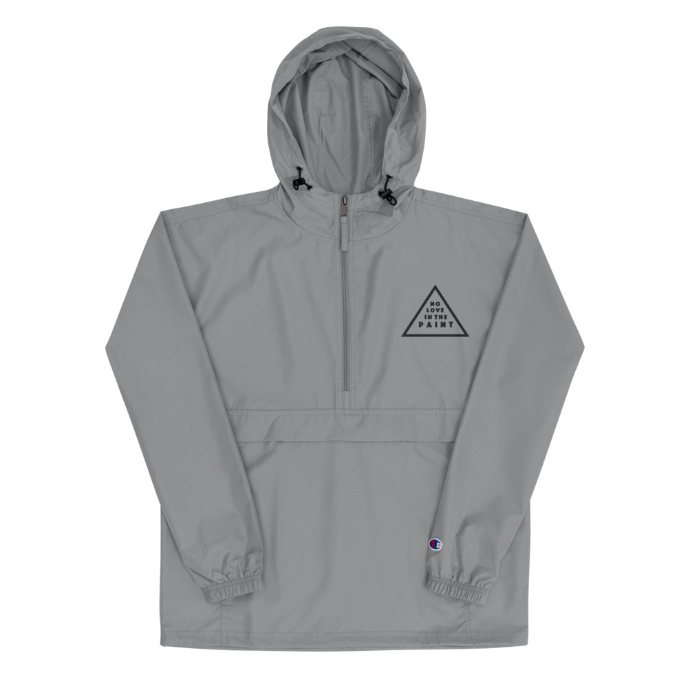 NOLOVEINTHEPAINT X Champion Packable Windbreaker Jacket (Unisex)