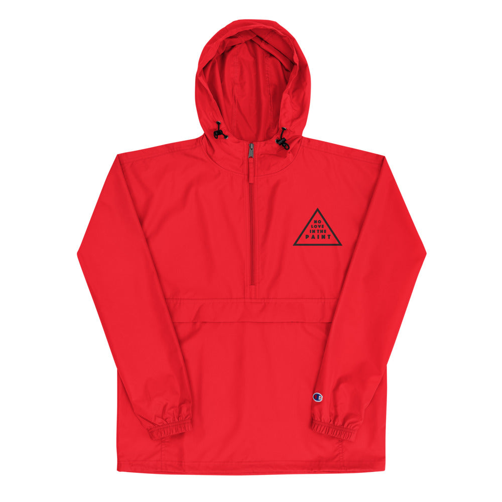 NOLOVEINTHEPAINT X Champion Packable Windbreaker Jacket (Unisex)