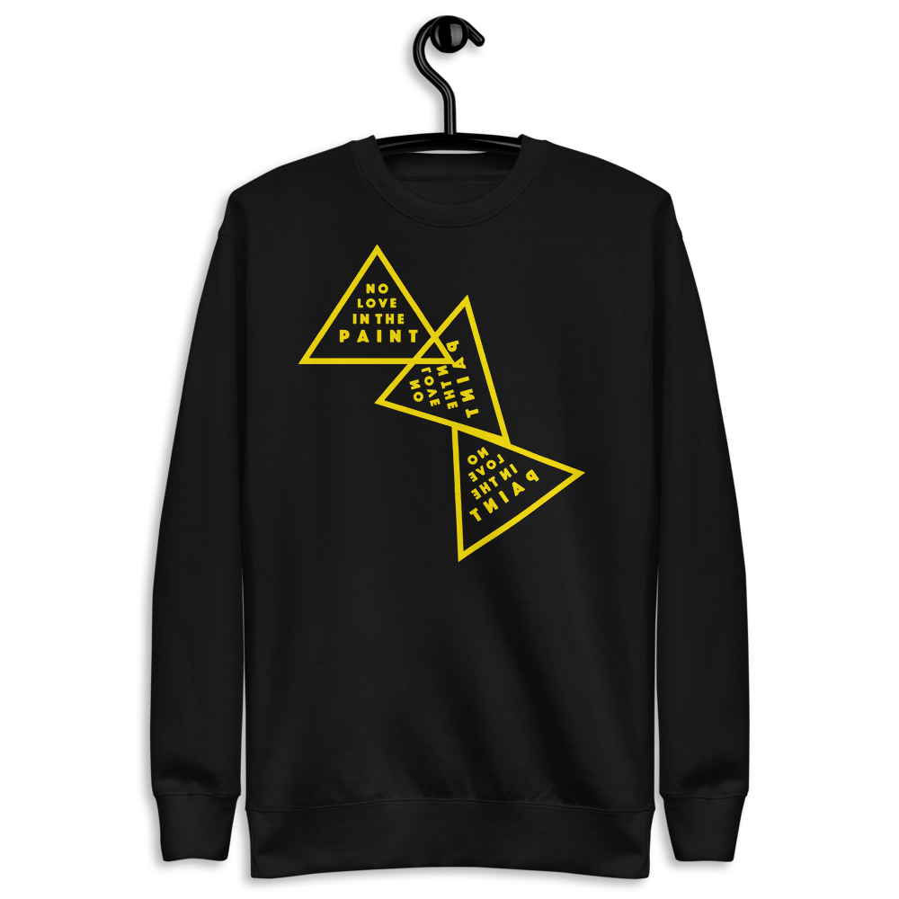 NOLOVEINTHEPAINT TRIPLE THREAT FLEECE