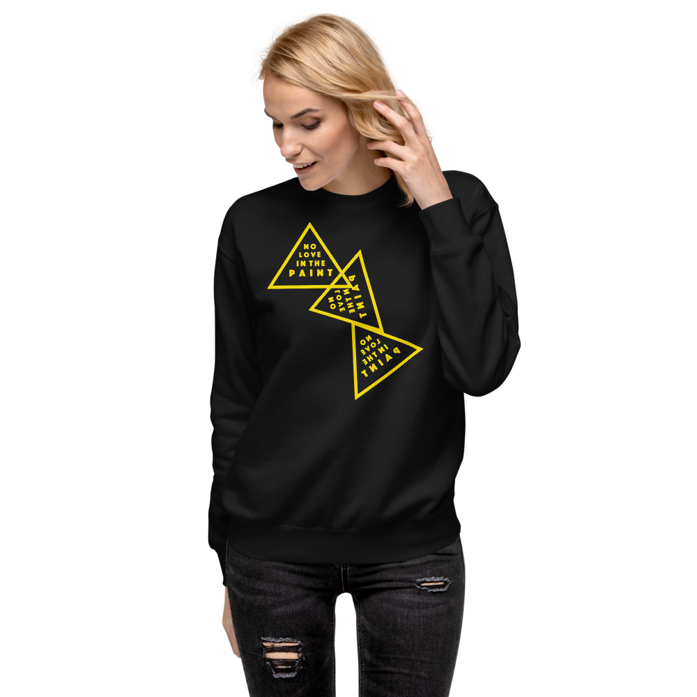 NOLOVEINTHEPAINT TRIPLE THREAT FLEECE